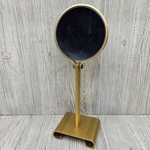 Vintage Vis a Vis Focusing Mirror by Miracle Mirror Art Deco Stand Gold MCM